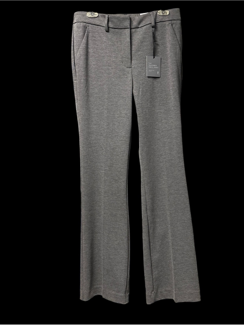 Simply Vera Vera Wang Women’s High Rise Flare Tailored Twill Pants Size 10 NWT